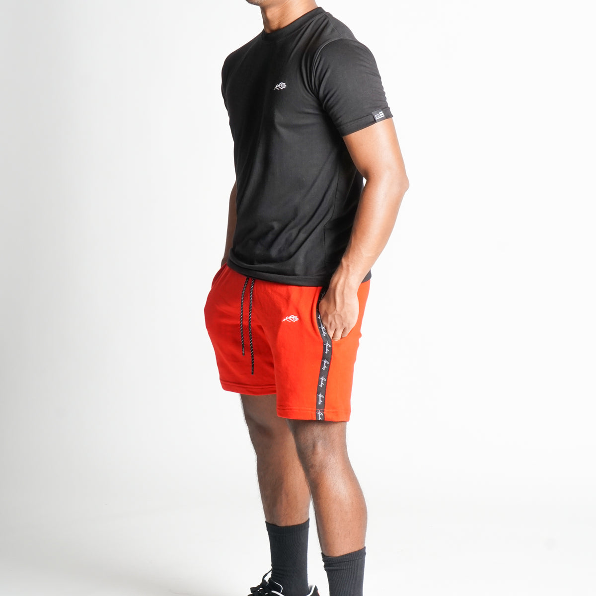 Signature Skinny-fit Summer Shorts (RED)