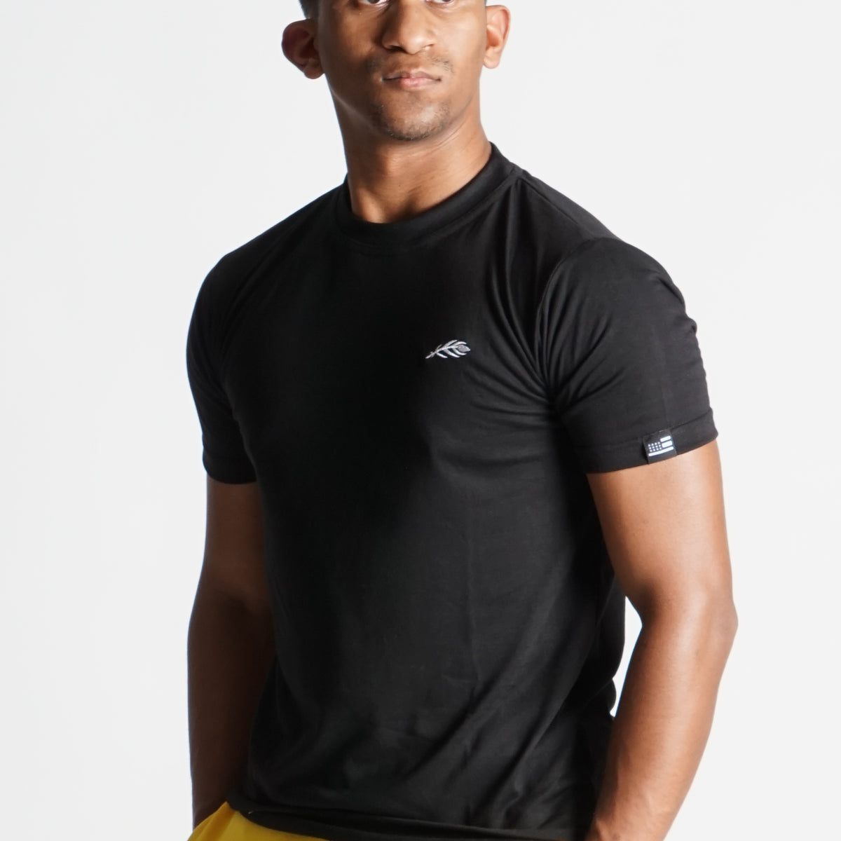 Slim Summer Black/Yellow T-Shirt