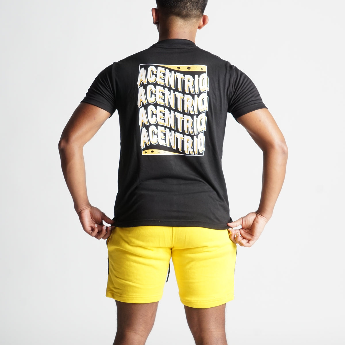 Slim Summer Black/Yellow T-Shirt