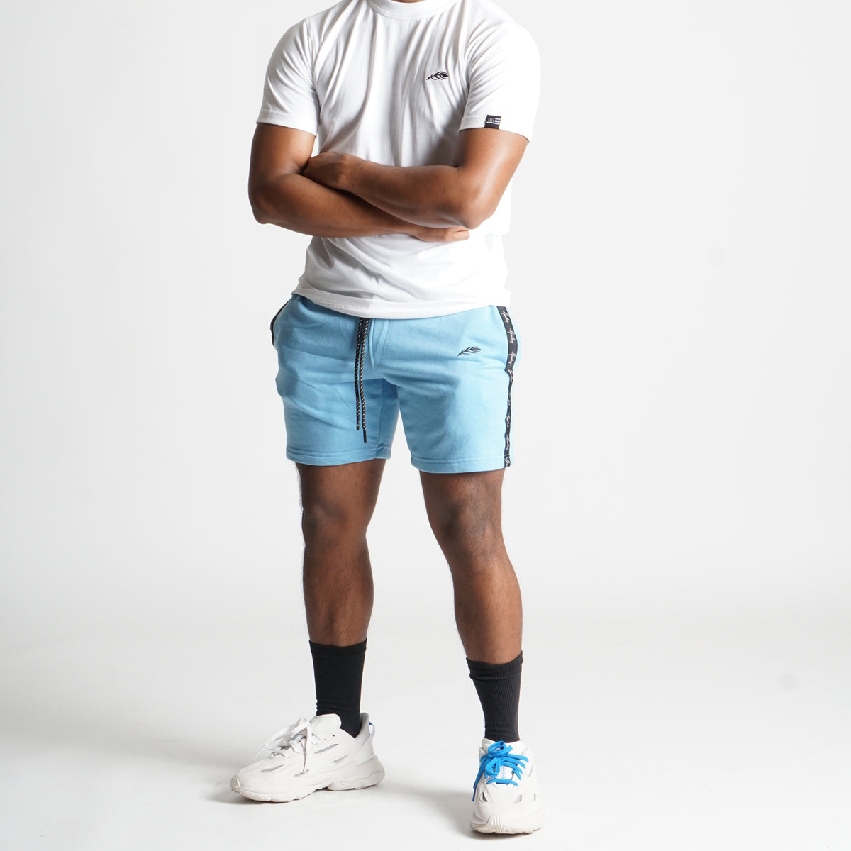 Signature Skinny-fit Summer Shorts (BLUE)