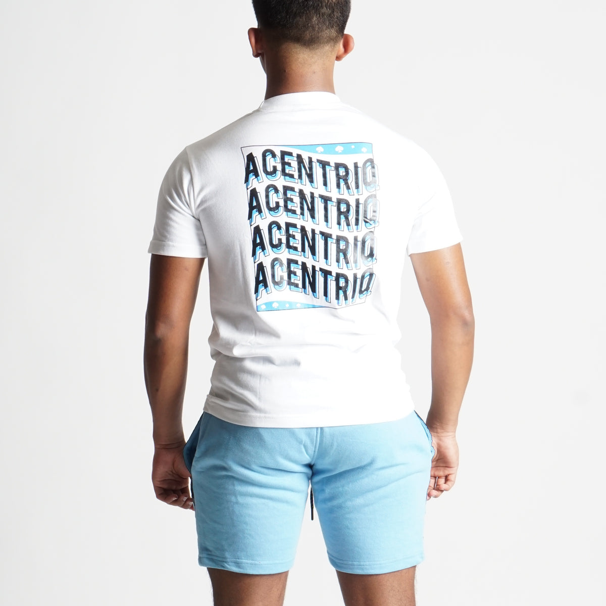Slim Summer White/Blue T-Shirt