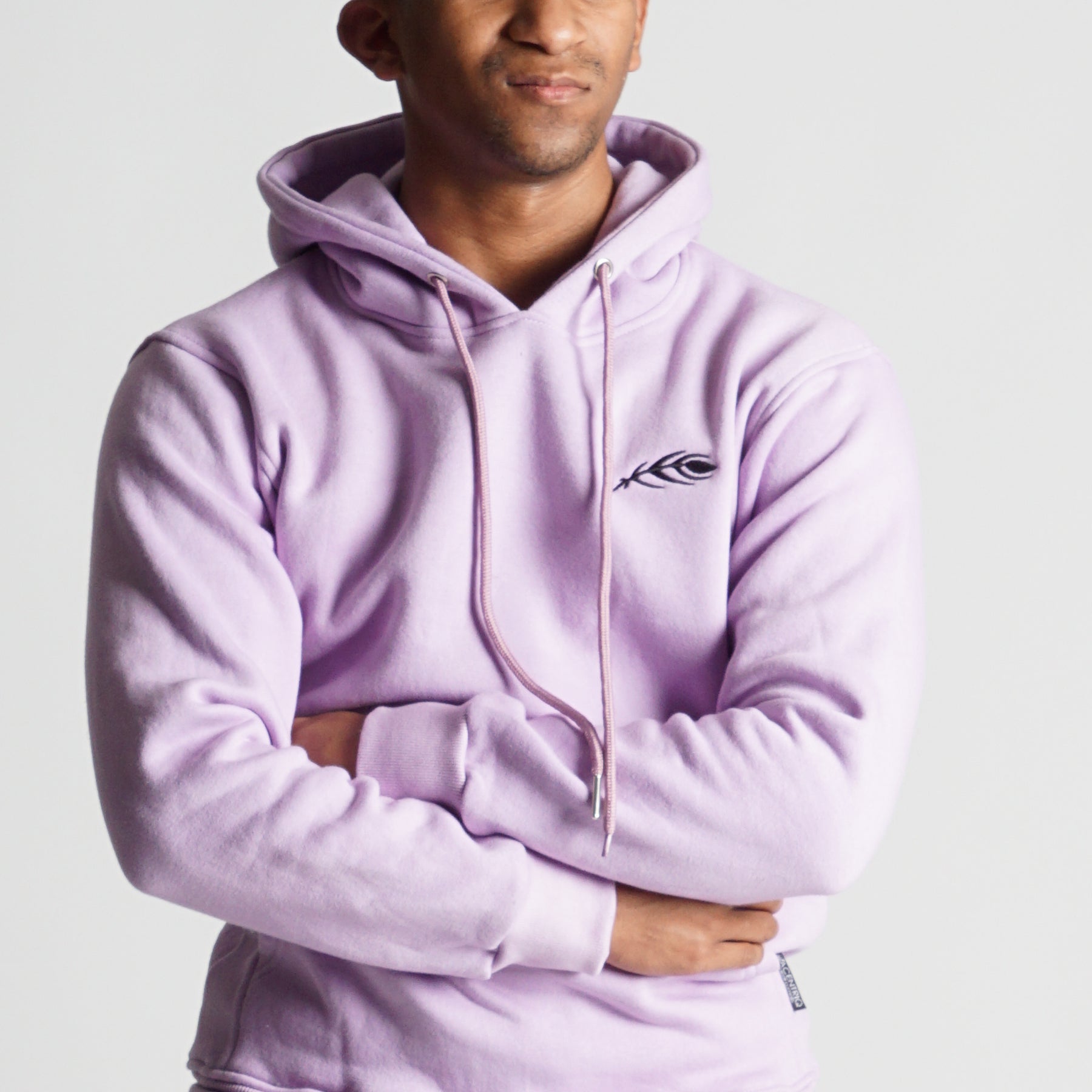 Slim-Fit Classic Hoodie (Lavender)