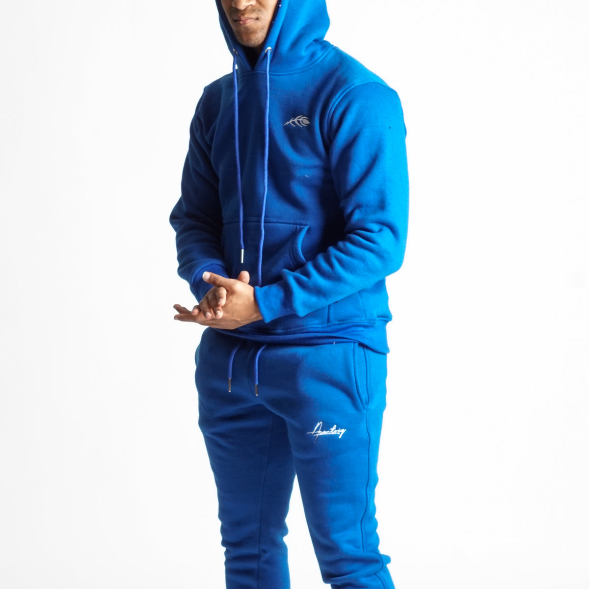 Slim-Fit Classic Hoodie (Royal Blue)