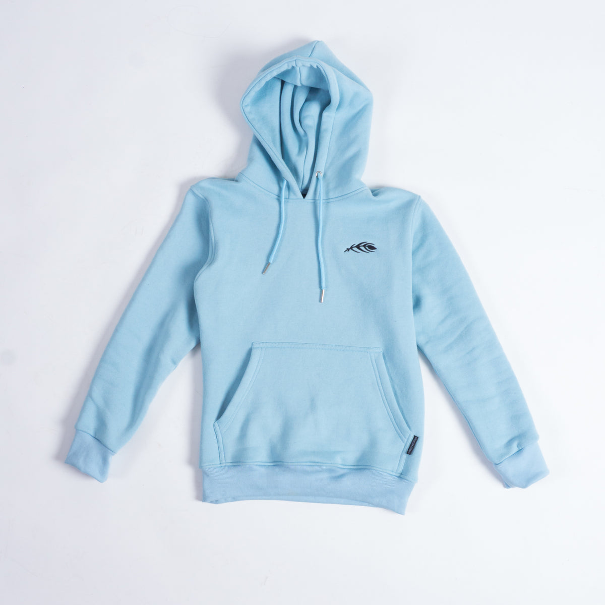 Slim-Fit Classic Hoodie (Sky Blue)