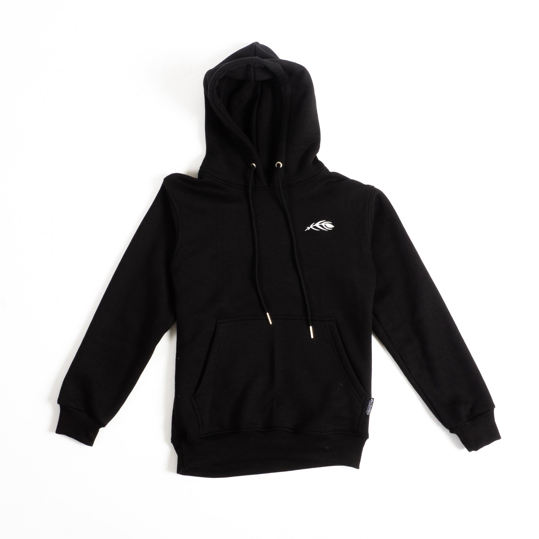 Slim-Fit Classic Hoodie (Black)