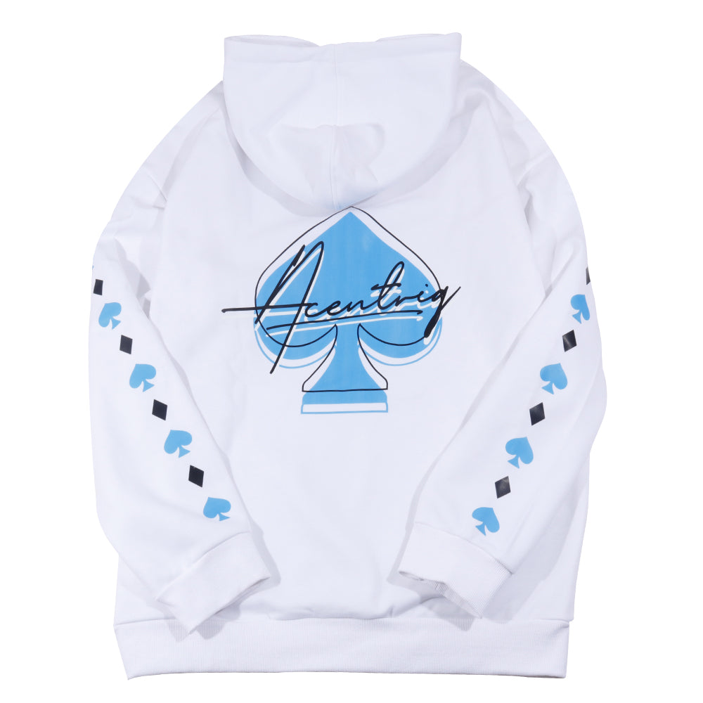 ACE OUTSET WHITE HOODIE